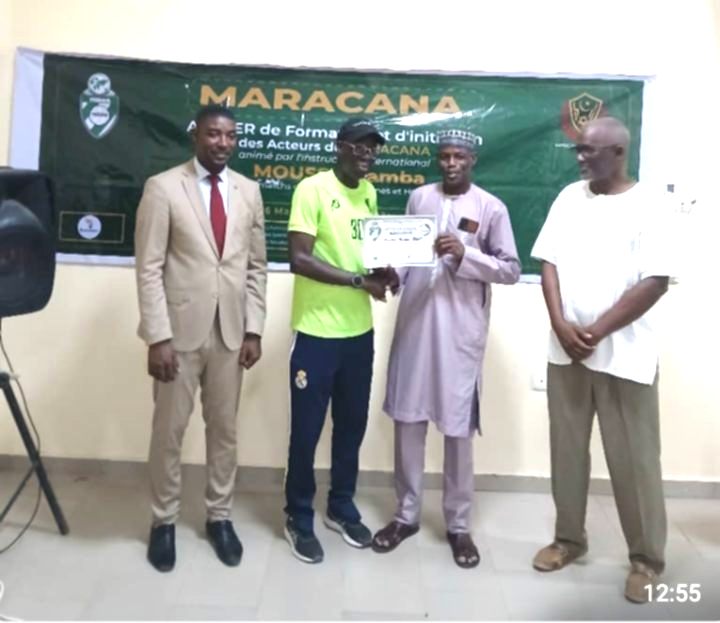 MARACANA- Mauritanie : Remise des Attestations de stage !